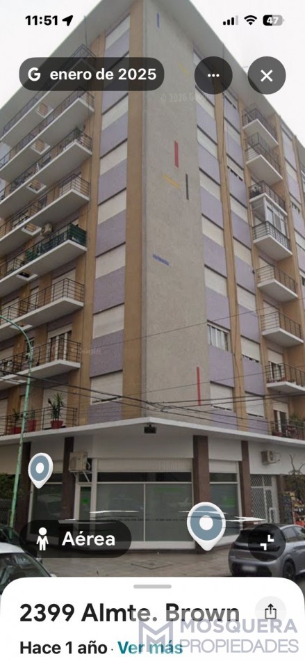 DEPARTAMENTO 1 AMBIENTE ZONA PLAZA COLON