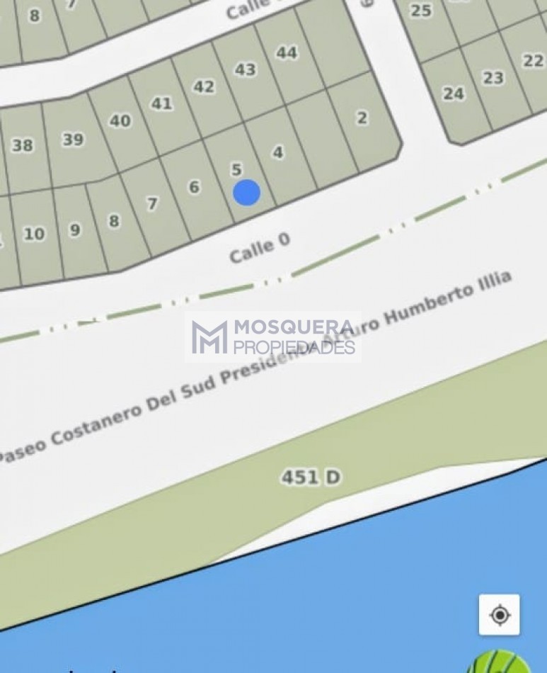 VENTA TERRENO FRENTE AL MAR BARRIO EL MARQUESADO